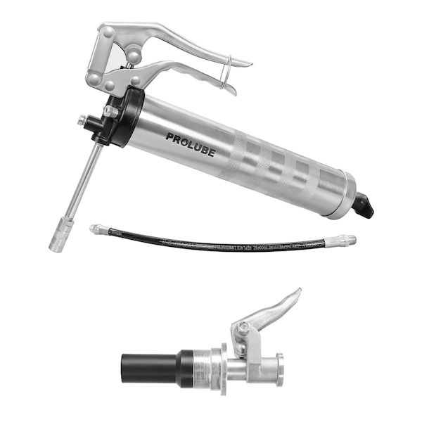 Prolube Grease Gun, Pistol Grip, Heavy Duty with Quick Disconnect